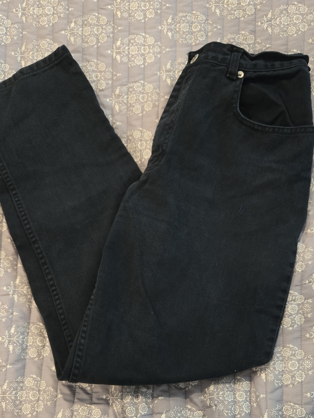 Capezio Dark Blue Straight-Leg Jeans for Women